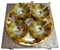 Brass Kamal Bowl Set of 9 pcs 1.064kg